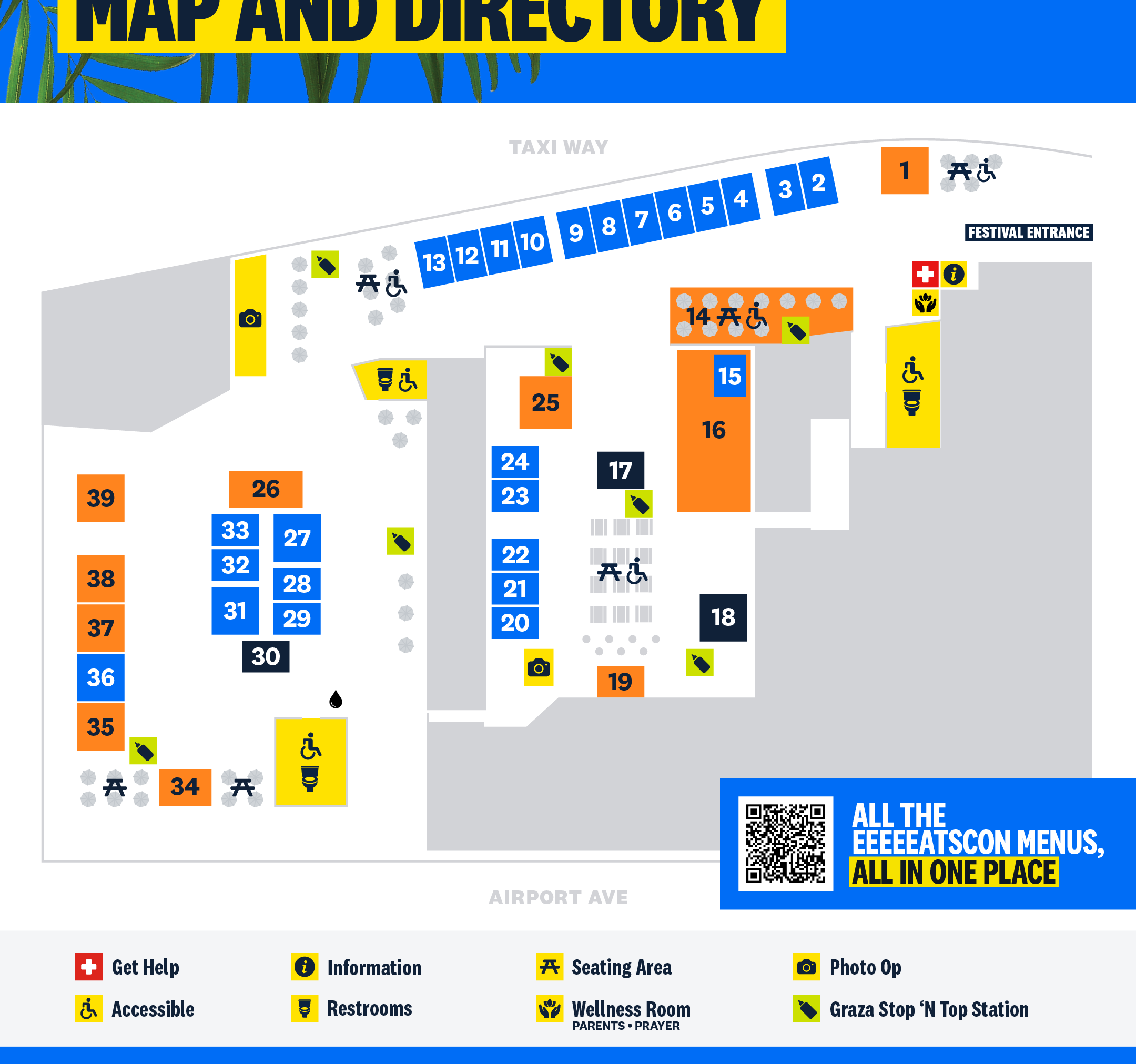 EEEEEATSCON Festival Map